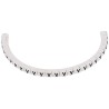 HellermannTyton HGDC Slide-On Cable Marker, Black Legend, Pre-printed "X" for 2 mm to 5 mm Cables 901-10599 909-3168-PVC