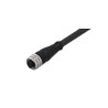 ifm electronic Female 8 Way M12 to 8 Way Unterminated Sensor Actuator Cable, 2 m E12402