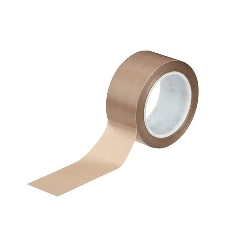 3M High-Temperature Brown Cloth Tape 19mm Width x 33m Length Silicone Adhesive 0.14mm Thickness 5451 33mx19mm