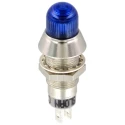 Sloan Blue Panel Mount Indicator, 28V dc, 20mA, Faston Termination, IP68, Prominent Bezel 174S816B1B91GCL1