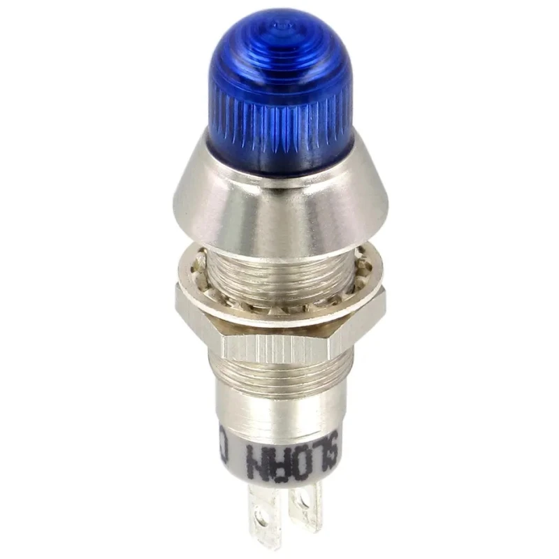 Sloan Blue Panel Mount Indicator, 28V dc, 20mA, Faston Termination, IP68, Prominent Bezel 174S816B1B91GCL1