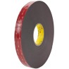 3M VHB Double Sided Black Acrylic Foam Tape 25mm x 33m, 1.1mm Thick 3M 5952 25mm x 33m