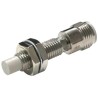 Omron Threaded Barrel Inductive Proximity Sensor M8 NPN 30 V dc 200 mA 4 mm Detection Distance E2E-X4MC18-M1