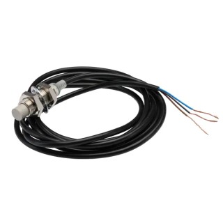 Omron Threaded Barrel Inductive Proximity Sensor M12 NPN 30V DC 8mm Detection Range 2m Cable E2E-X8MC112 2M