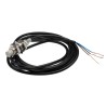 Omron Threaded Barrel Inductive Proximity Sensor M12 NPN 30V DC 8mm Detection Range 2m Cable E2E-X8MC112 2M