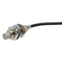 Omron Threaded Barrel Inductive Proximity Sensor M12 NPN 30V DC 8mm Detection Range 2m Cable E2E-X8MC112 2M