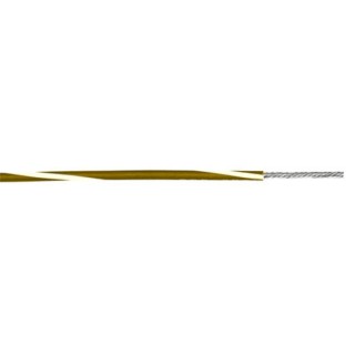 Alpha Wire Hook Up Wire PVC Series Brown, White 0.52 mm², 20 AWG, 10x0.25 mm Core Strands, 305 m Length 3053 WN001