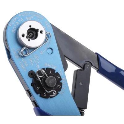 HARWIN Crimp Tool Frame for Datamate Connector Contacts with Adjustable Ratchet M22520/2-01
