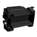 TE Connectivity Junior Power Timer Automotive Connector Female Black Plug-in 10 Way Crimp Termination 929505-4