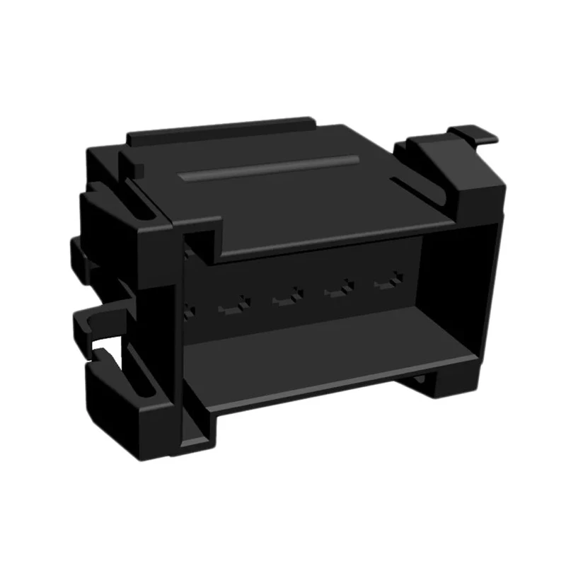 TE Connectivity Junior Power Timer Automotive Connector Female Black Plug-in 10 Way Crimp Termination 929505-4