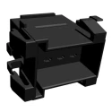 TE Connectivity Junior Power Timer Automotive Connector Female Black Plug-in 8 Way Crimp Termination 929505-3