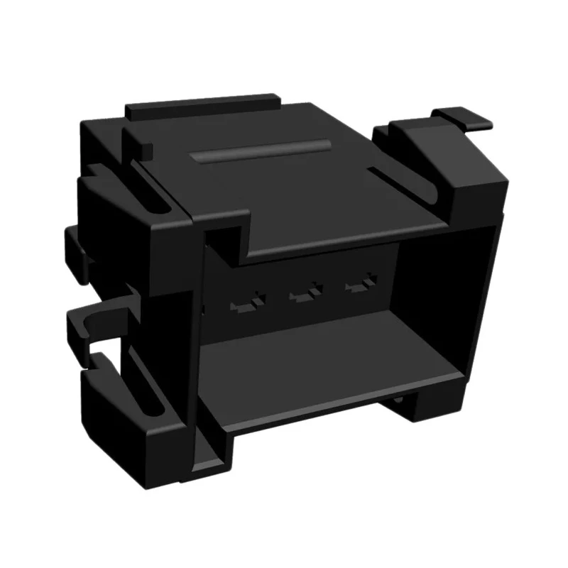 TE Connectivity Junior Power Timer Automotive Connector Female Black Plug-in 8 Way Crimp Termination 929505-3