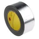 3M Conductive Metallic Tape 50mm Width x 33m Length Silicone Adhesive Aluminium Foil Backing 316°C Max 363 33m x 50mm