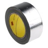 3M Conductive Metallic Tape 50mm Width x 33m Length Silicone Adhesive Aluminium Foil Backing 316°C Max 363 33m x 50mm