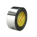 3M Conductive Metallic Tape 50mm Width x 33m Length Silicone Adhesive Aluminium Foil Backing 316°C Max 363 33m x 50mm