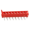 TE Connectivity Micro-MaTch Series Straight Through Hole PCB Header, 16 Contacts, 1.27 mm Pitch, 2 Row, Shrouded 1-215464-6