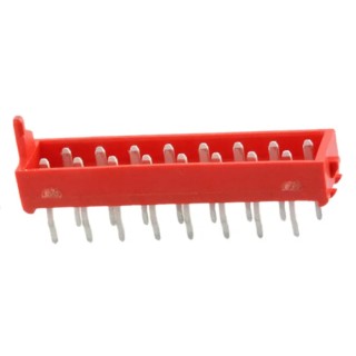 TE Connectivity Micro-MaTch Series Straight Through Hole PCB Header, 16 Contacts, 1.27 mm Pitch, 2 Row, Shrouded 1-215464-6