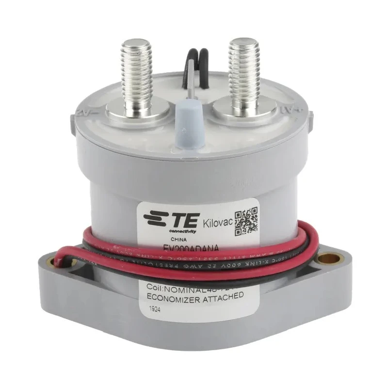 TE Connectivity EV200 Contactor 24V Coil 1-Pole 500A High Voltage Relay 
