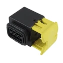 TE Connectivity HDSCS Automotive Connector Female Black Plug-in 8 Way Crimp Termination 40A 1-1418479-1