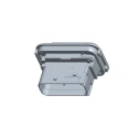 TE Connectivity HDSCS Automotive Connector Male Black 16 Way Crimp Termination 40A 1-1564407-1