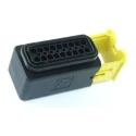TE Connectivity HDSCS Automotive Connector Female Black Plug-in 18 Way Crimp Termination 40A 1-1563759-1