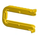 TE Connectivity MCP Fibreglass Reinforced Polybutylene Terephthalate Mounting Clip for HDSCS Connectors 1564411-1