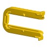 TE Connectivity MCP Fibreglass Reinforced Polybutylene Terephthalate Mounting Clip for HDSCS Connectors 1564411-1