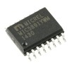 Microchip 1 Surface Mount Latched Driver SOIC W Package, 16-Pin, Positive Edge Trigger MIC5891YWM