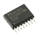 Microchip Power Latched Driver SOIC W 16-Pin Surface Mount Positive Edge Trigger MIC5891YWM