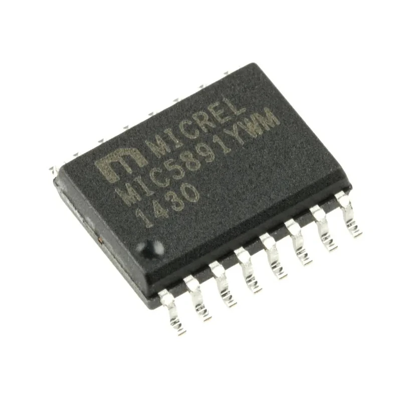 Microchip Power Latched Driver SOIC W 16-Pin Surface Mount Positive Edge Trigger MIC5891YWM