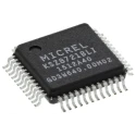 Microchip 48-Pin LQFP Ethernet Transceiver 2.5 V 100 Mbps RMII, MII 3.3V KSZ8721BLI