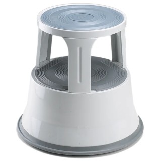 RS PRO 2 Tread Steel Kick Step 0.4m Platform Height Grey 909-7062