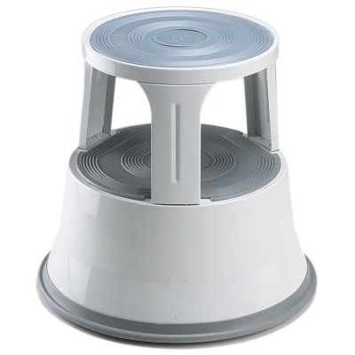 RS PRO 2 Tread Steel Kick Step 0.4m Platform Height Grey 909-7062