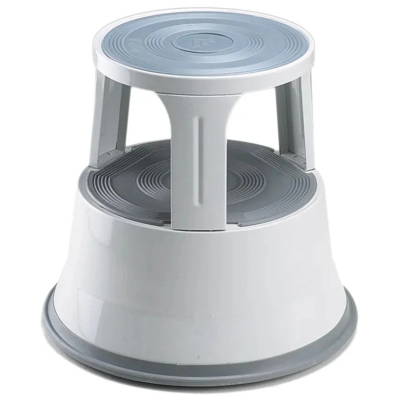 RS PRO 2 Tread Steel Kick Step 0.4m Platform Height Grey 909-7062