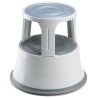 RS PRO 2 Tread Steel Kick Step 0.4m Platform Height Grey 909-7062