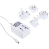Raspberry Pi Power Supply Micro USB Type B with Universal Plug Type 5.1V 2.5A Cable 1.5 m T5875DV-RS