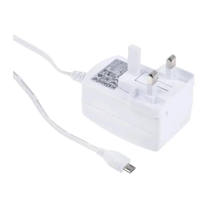 Raspberry Pi Power Supply Micro USB Type B with Universal Plug Type 5.1V 2.5A Cable 1.5 m T5875DV-RS