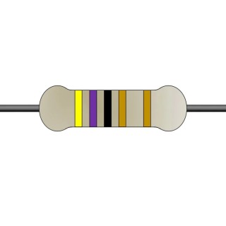 Yageo 4.7 Ω 2 W Wirewound Fusible Resistor 5% Tolerance Axial FKN2WSJT-52-47R