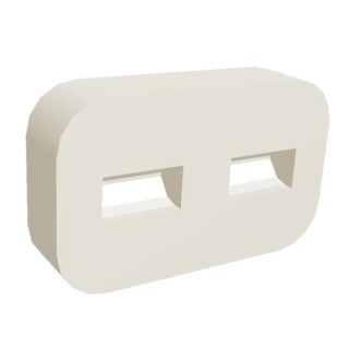 TE Connectivity Junior Power Timer 2 Way Interface Seal Silicone Housing 2 Contacts 963209-1