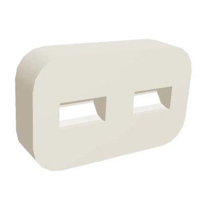 TE Connectivity Junior Power Timer 2 Way Interface Seal Silicone Housing 2 Contacts 963209-1