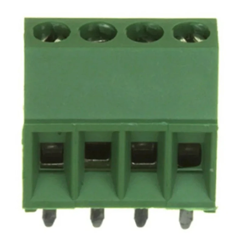 TE Connectivity Buchanan Series PCB Terminal Block, 4-Contact, 2.54 mm Pitch, 1 Row 282834-4