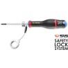 Facom Standard Pozidriv Screwdriver PZ2 Tip 125 mm Blade 245 mm Overall AND2X125SLS