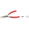 Facom Circlip Plier 1-Piece, 140mm Overall Length, Bent Nose, ESD Safe 179A.13SLS
