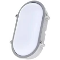 Timeguard Oval LED Bulkhead Light 15W 230V AC Die Cast Housing Cool White 5000K IP65 LEDBHO15W