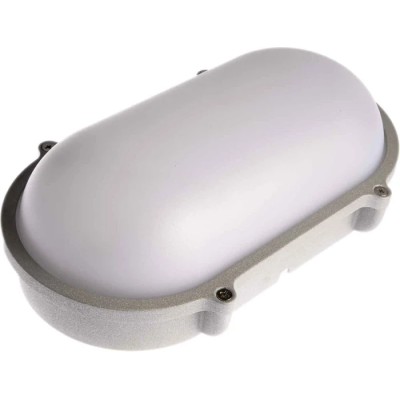 Timeguard Oval LED Bulkhead Light 25W 230V AC Die Cast Housing IP65 LEDBHO25W