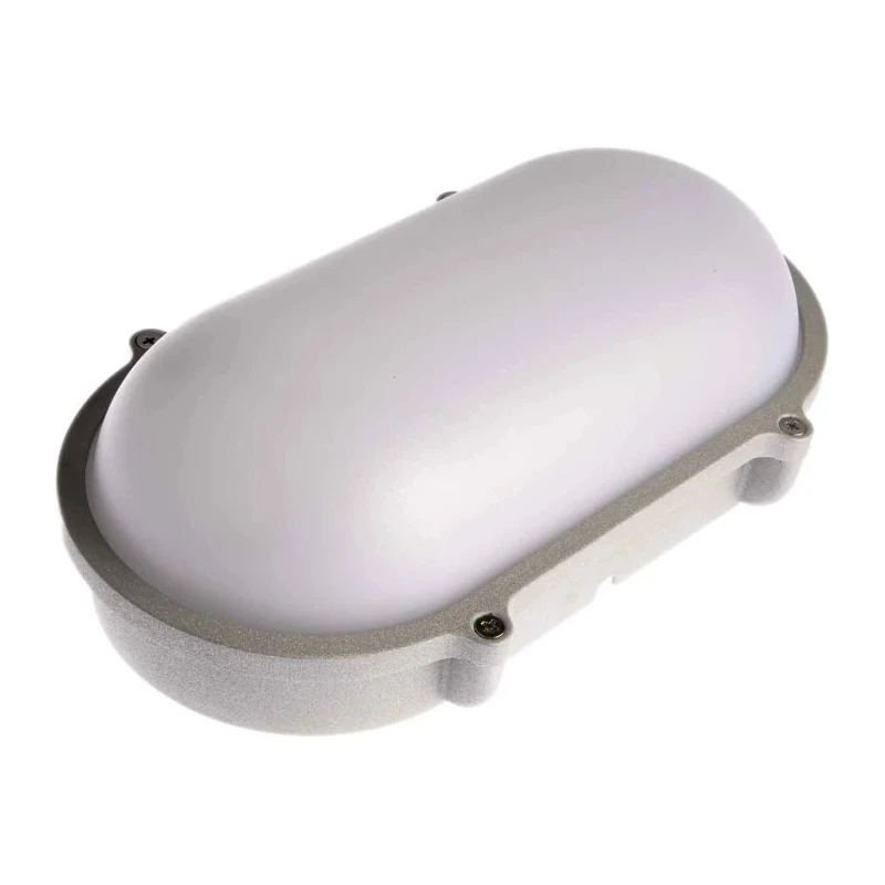 Timeguard Oval LED Bulkhead Light 25W 230V AC Die Cast Housing IP65 LEDBHO25W