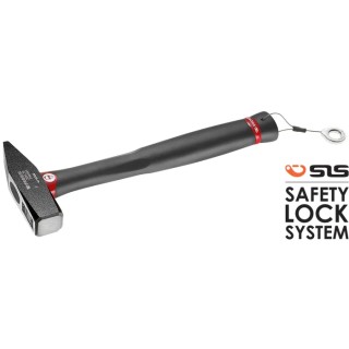 Facom Engineer Hammer with Graphite Handle 0.405 kg, Overall Length 300 mm, Head Width 23 mm 205C.30SLS