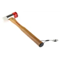 Facom Mallet with Replaceable Face Steel Head 370 g Wooden Handle 32mm Diameter 208A.32CBASLS