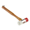 Facom Mallet with Replaceable Face Steel Head 370 g Wooden Handle 32mm Diameter 208A.32CBASLS