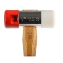 Facom Mallet with Replaceable Face Steel Head 370 g Wooden Handle 32mm Diameter 208A.32CBASLS